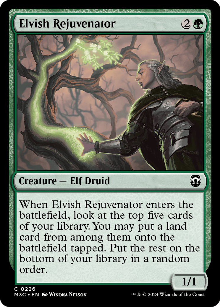 Elvish Rejuvenator (M3C-226) - Modern Horizons 3 Commander