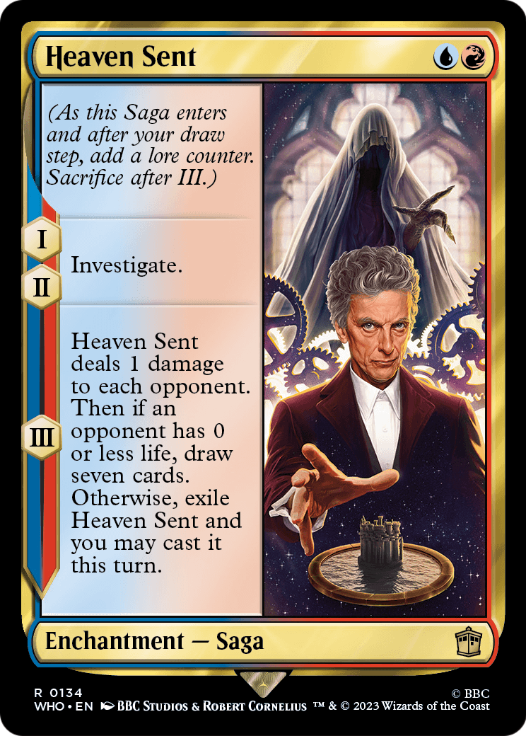 Heaven Sent (WHO-134) - Doctor Who Foil