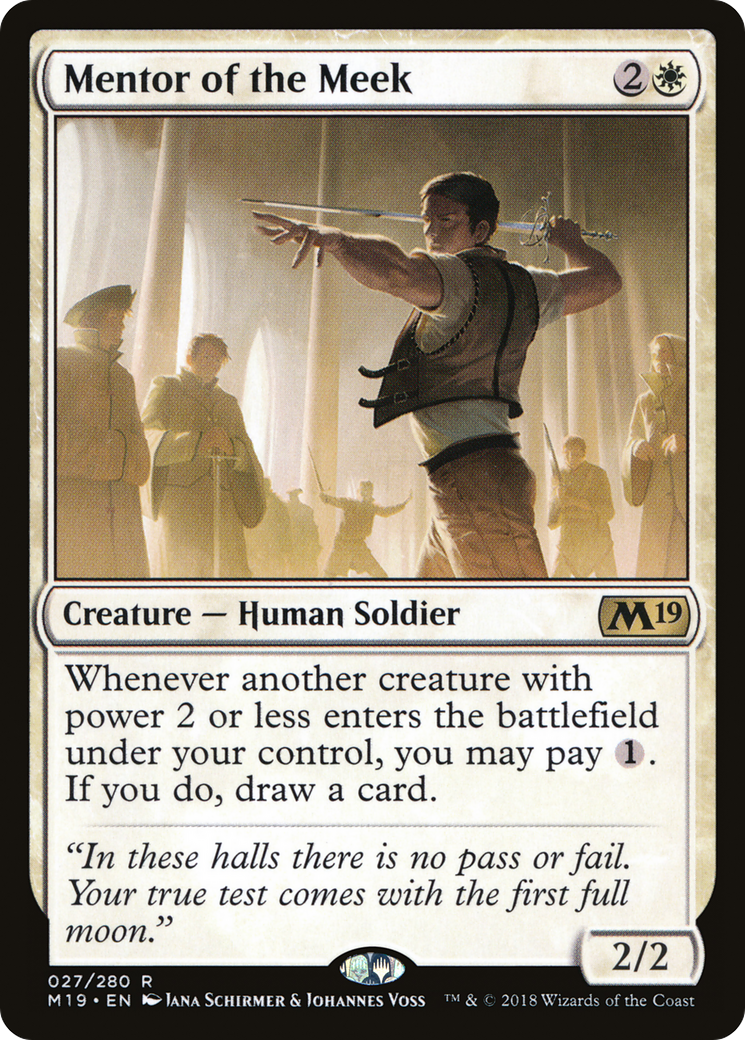 Mentor of the Meek (M19-027) - Core Set 2019
