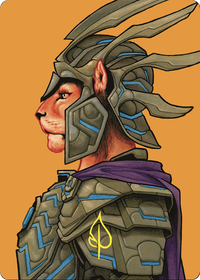 Kemba, Kha Regent Art Card (2) (Gold-Stamped Signature) (ASCMM-051) - Commander Masters Art Series (Borderless)