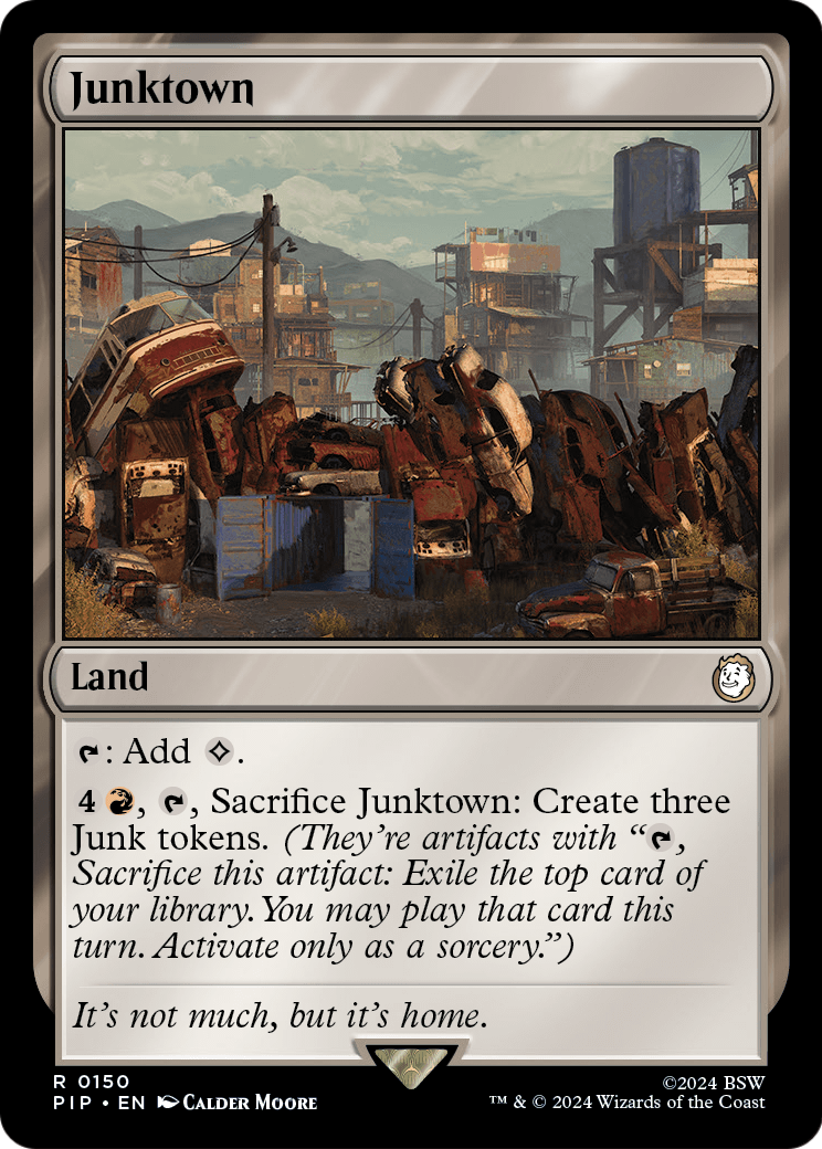 Junktown (PIP-150) - Fallout Foil