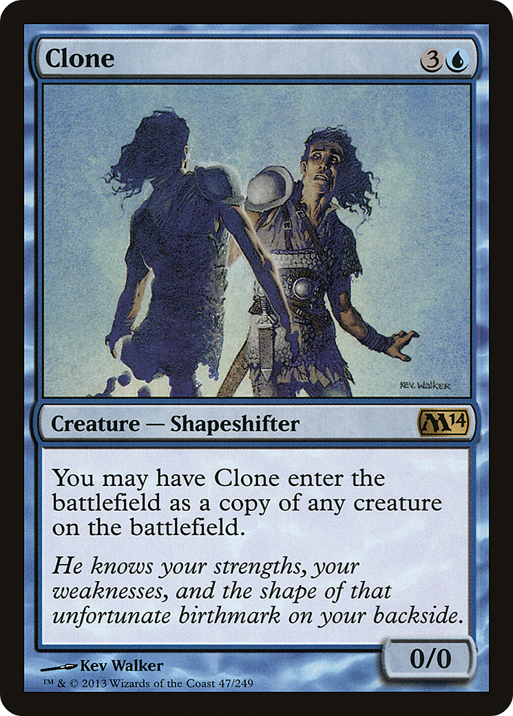 Clone (M14-047) - Magic 2014 Foil