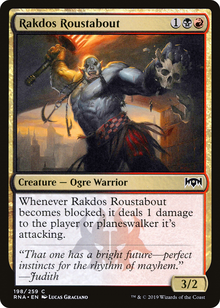 Rakdos Roustabout (RNA-198) - Ravnica Allegiance