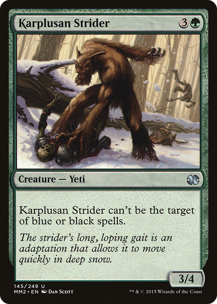 Karplusan Strider (MM2-145) - Modern Masters 2015 Foil