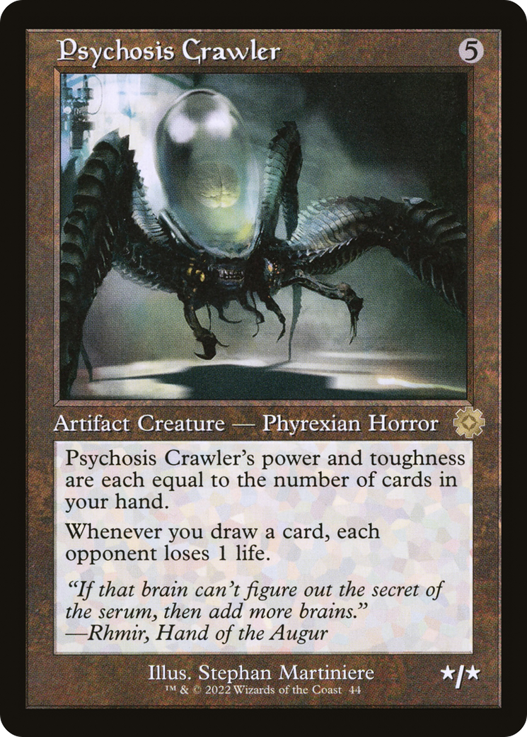 Psychosis Crawler (BRR-044) - The Brothers' War Retro Artifacts Foil