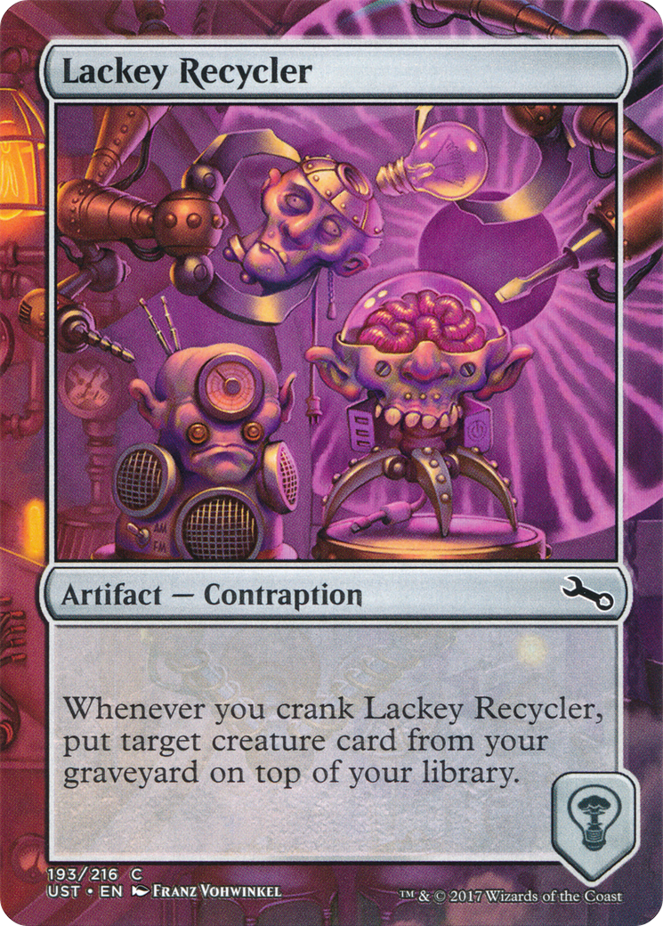 Lackey Recycler (UST-193) - Unstable (Borderless) Foil