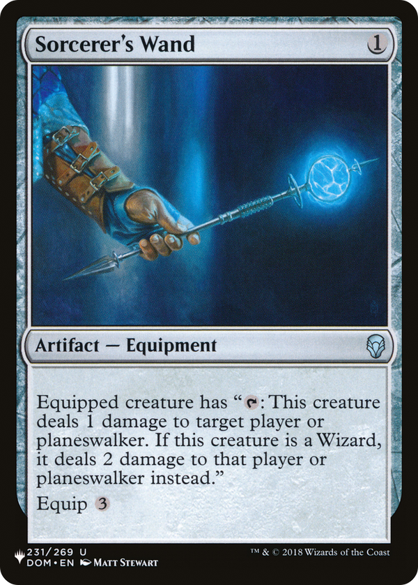 Sorcerer's Wand (LIST-231/269) - The List