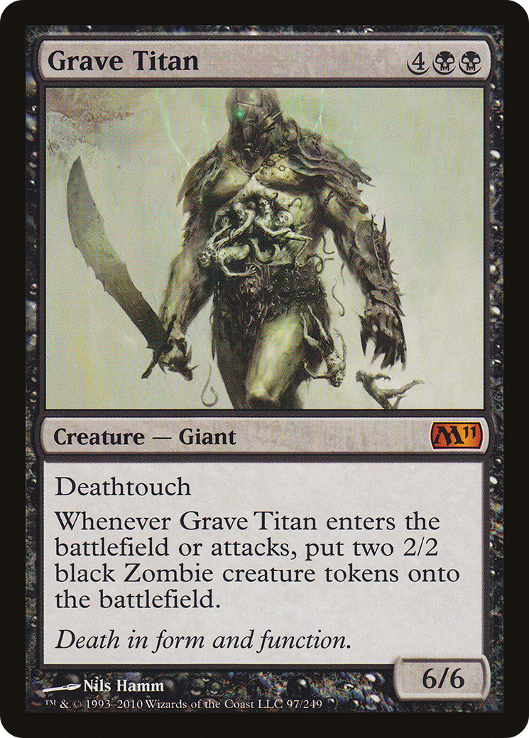 Grave Titan (M11-097) - Magic 2011
