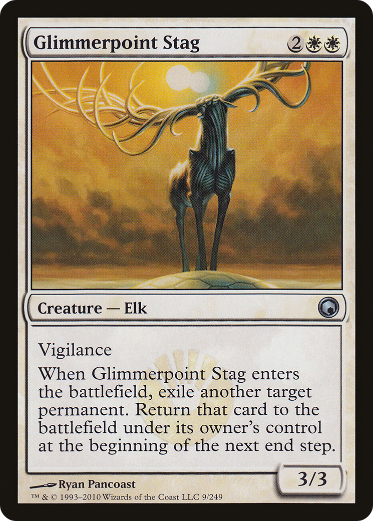 Glimmerpoint Stag (SOM-009) - Scars of Mirrodin Foil