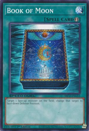 Book of Moon (SBC2-ENG13) - Speed Duel: Battle City Finals 1st Edition