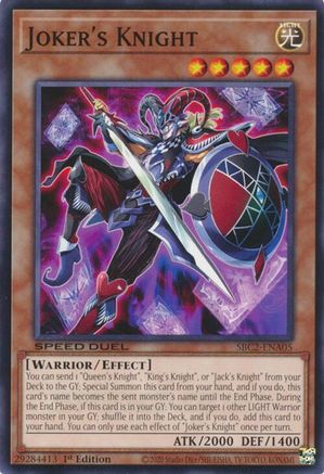Joker's Knight (SBC2-ENA05) - Speed Duel: Battle City Finals 1st Edition