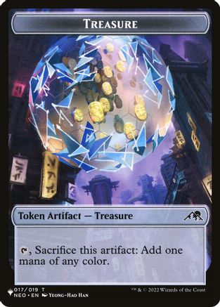 Treasure // Shapeshifter Double-Sided Token (LIST-17 // 2) - The List Reprints