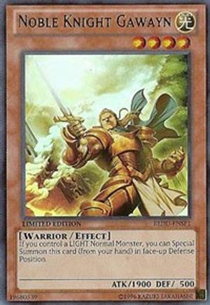 Noble Knight Gawayn (REDU-EN000) - Return of the Duelist 1st Edition
