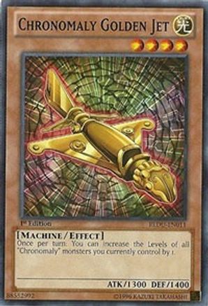 Chronomaly Golden Jet (REDU-EN011) - Return of the Duelist Unlimited