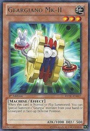 Geargiano Mk-II (REDU-EN027) - Return of the Duelist 1st Edition