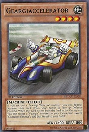 Geargiaccelerator (REDU-EN028) - Return of the Duelist Unlimited