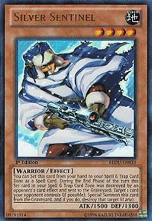 Silver Sentinel (REDU-EN033) - Return of the Duelist Unlimited