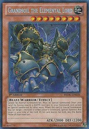 Grandsoil the Elemental Lord (REDU-EN038) - Return of the Duelist Unlimited
