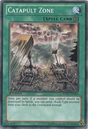 Catapult Zone (REDU-EN064) - Return of the Duelist 1st Edition