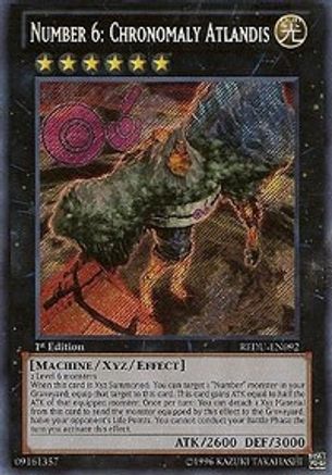 Number 6: Chronomaly Atlandis (REDU-EN092) - Return of the Duelist Unlimited