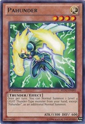 Pahunder (REDU-EN095) - Return of the Duelist 1st Edition