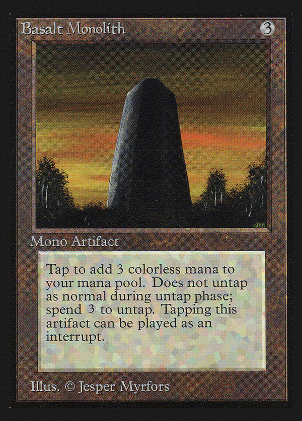 Basalt Monolith (CE) (CED-) - Collectors' Edition
