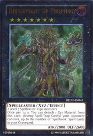 Hierophant of Prophecy (UTR) (REDU-EN045) - Return of the Duelist 1st Edition