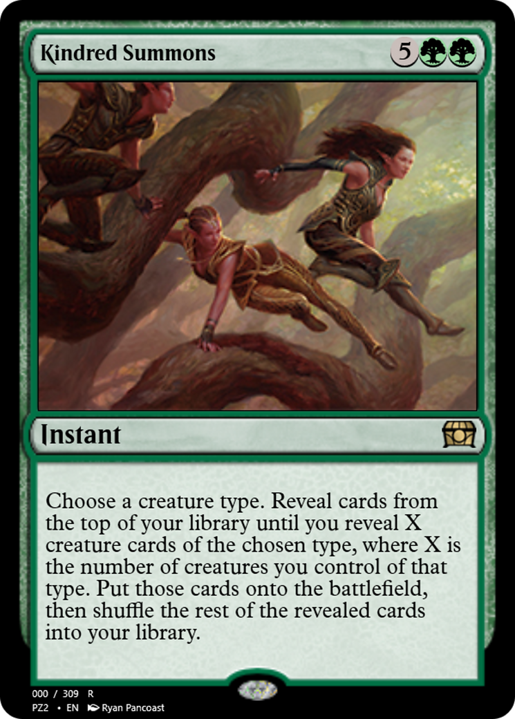 Kindred Summons (PZ2-65719) - Treasure Chest Foil