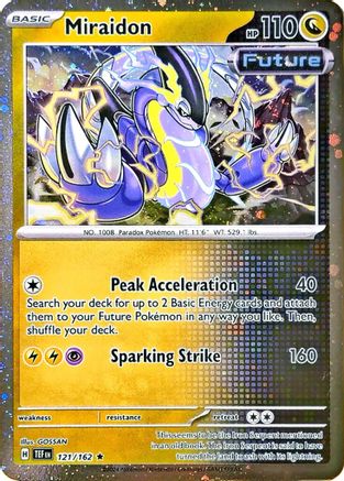 Miraidon (Cosmos Holo) 121/162  - Holofoil Miscellaneous Cards & Products - Promo