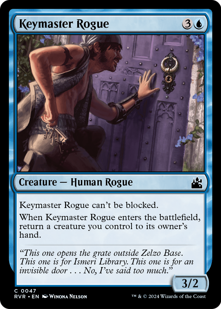 Keymaster Rogue (RVR-047) - Ravnica Remastered