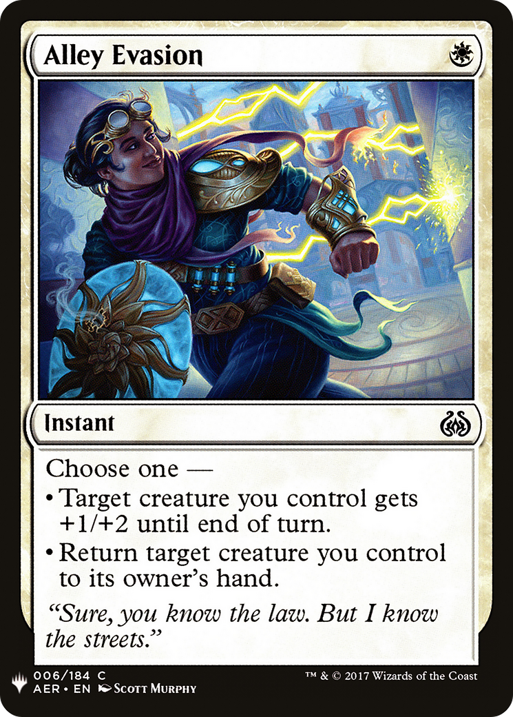 Alley Evasion (LIST-AER-6) - The List
