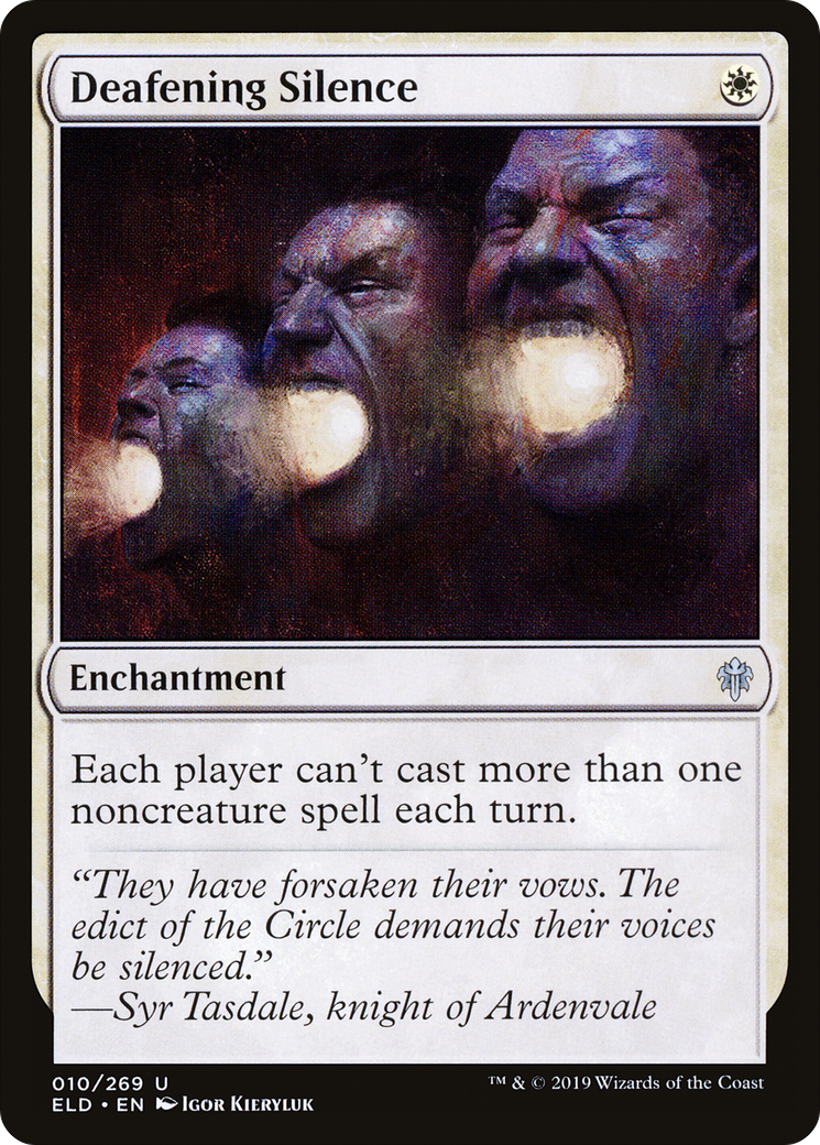 Deafening Silence (ELD-010) - Throne of Eldraine