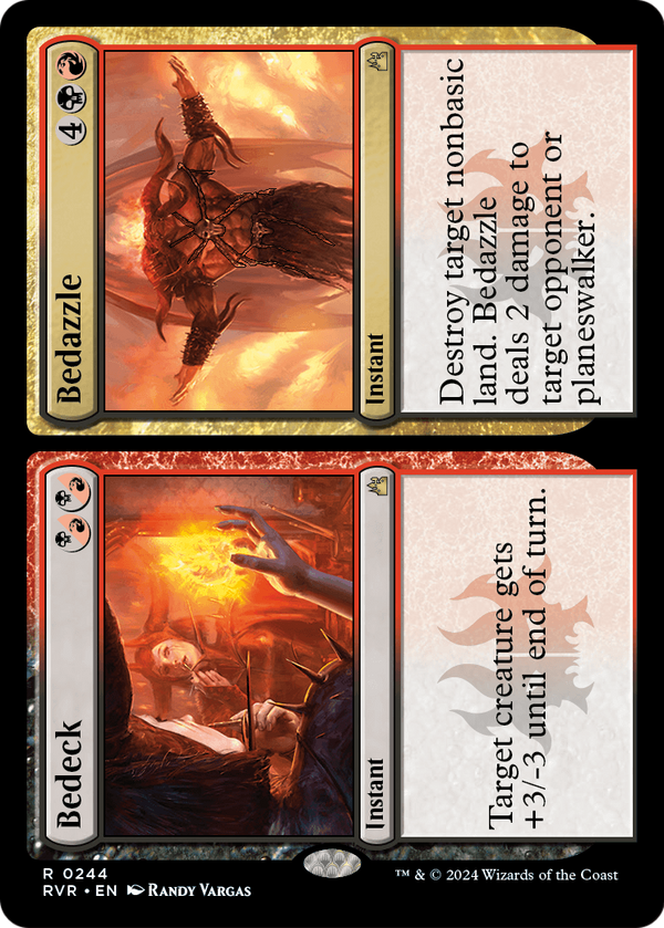 Bedeck // Bedazzle (RVR-244) - Ravnica Remastered Foil