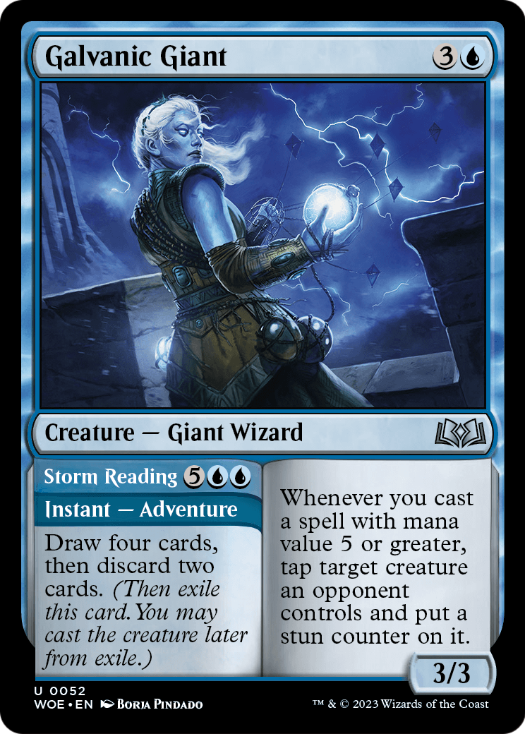 Galvanic Giant (WOE-052) - Wilds of Eldraine