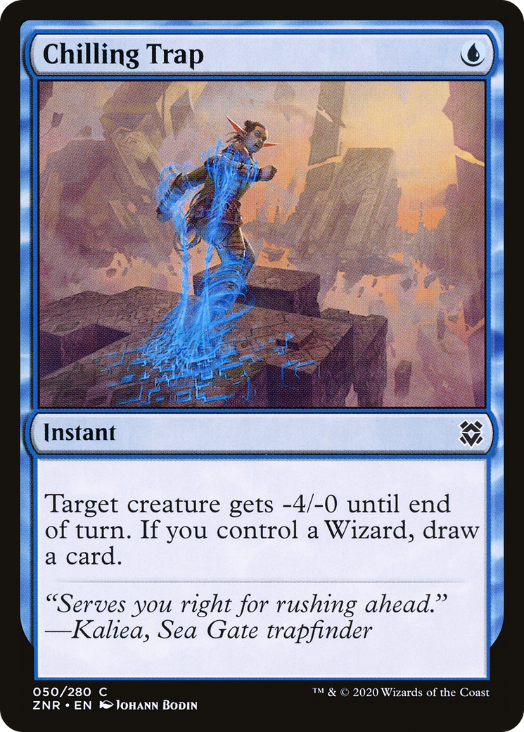 Chilling Trap (ZNR-050) - Zendikar Rising Foil