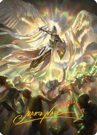 Vanquish the Horde Art Card (Gold-Stamped Signature) (AAINR-004) - Art Series: Innistrad Remastered