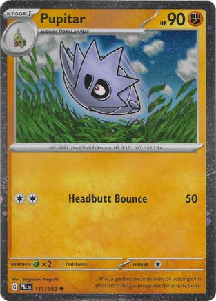 Pupitar (Cosmo Foil) 111/193  - Holofoil Miscellaneous Cards & Products - Promo
