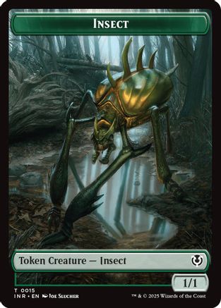 Insect // Spider Double-Sided Token (INR-15 // 16) - Innistrad Remastered