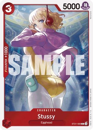 Stussy (ST21-006) - Starter Deck EX: Gear 5 Foil