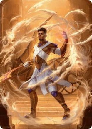 Basri, Tomorrow's Champion Art Card (AADFT-009) - Art Series: Aetherdrift