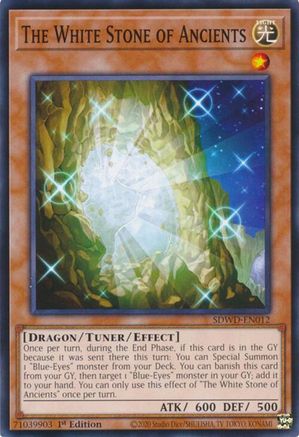 The White Stone of Ancients (SDWD-EN012) - Structure Deck: Blue-Eyes White Destiny Unlimited