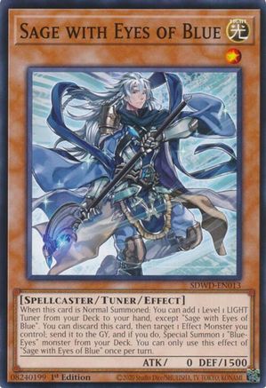 Sage with Eyes of Blue (SDWD-EN013) - Structure Deck: Blue-Eyes White Destiny Unlimited