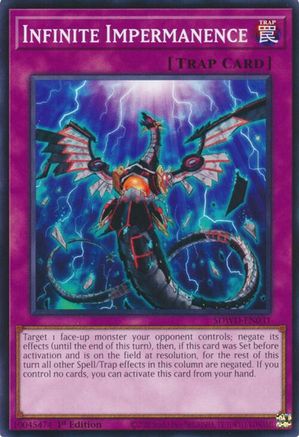 Infinite Impermanence (SDWD-EN031) - Structure Deck: Blue-Eyes White Destiny Unlimited