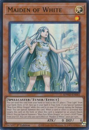 Maiden of White (SDWD-EN041) - Structure Deck: Blue-Eyes White Destiny Unlimited