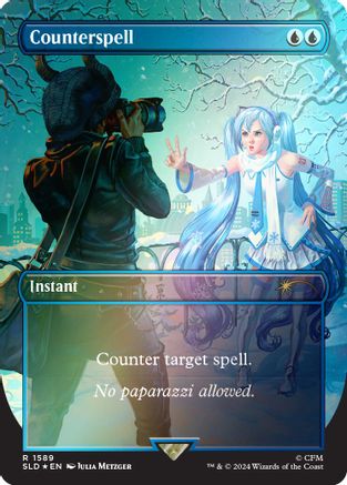 Counterspell (1589) (Rainbow Foil) (SLD-1589) - Secret Lair Drop Series Foil