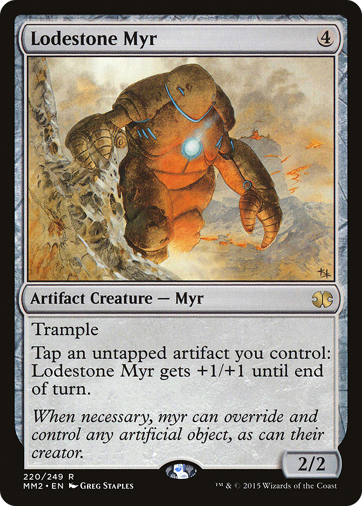 Lodestone Myr (MM2-220) - Modern Masters 2015