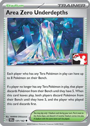 Area Zero Underdepths 131  - Holofoil Prize Pack Series Cards - Uncommon