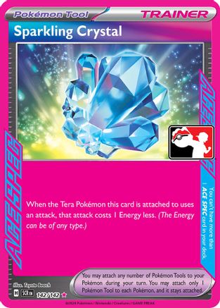 Sparkling Crystal 142  - Holofoil Prize Pack Series Cards - ACE SPEC Rare