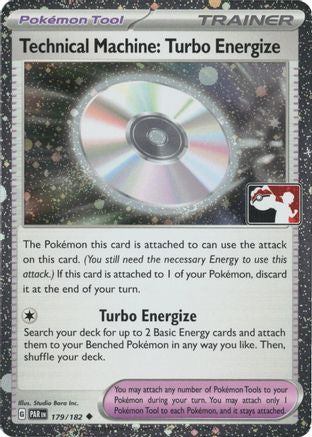 Technical Machine: Turbo Energize 179  - Holofoil Prize Pack Series Cards - Uncommon