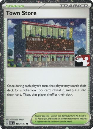 Town Store 196  - Holofoil Prize Pack Series Cards - Common